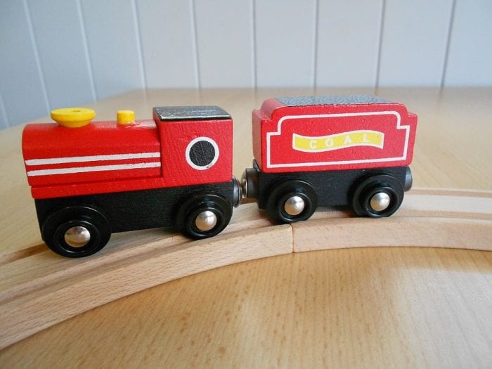 Check out the Name Trains Wooden Runway System