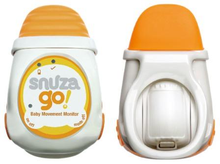 Snuza Go Baby's Movements Monitor. If Snunza doesn't detect movement, it gives a small vibration to make wake up your baby.