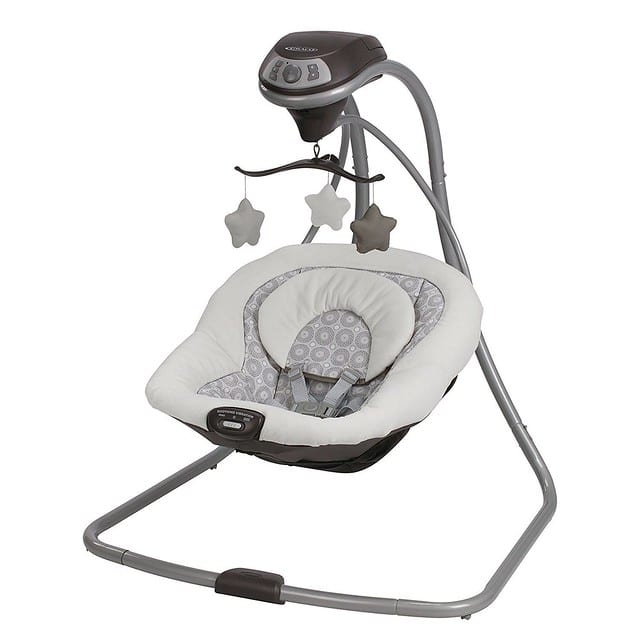 best baby swings ac adapter . This baby swing has hanging toys that provide entertainment for your baby.