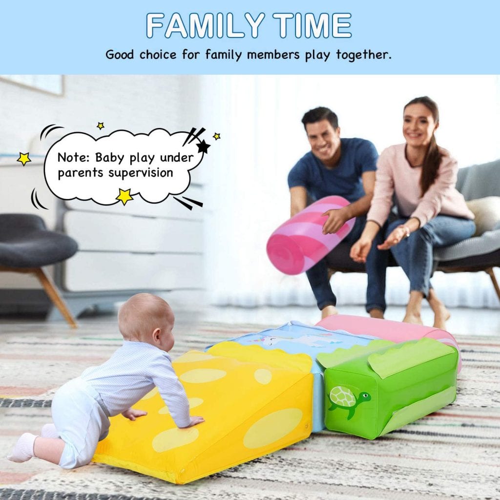 baby play under supervision