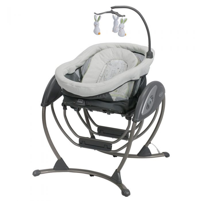 one of the best baby swings for a big baby because it can accommodate a large baby.