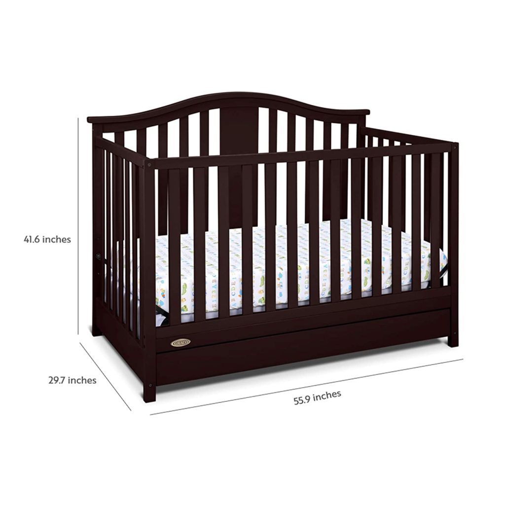 Cots have space-saving storage drawer