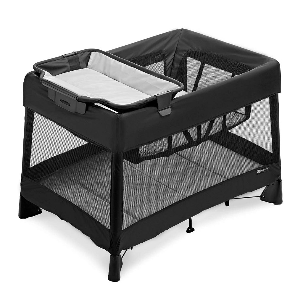 Baby changing table black