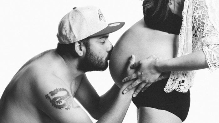 keep the love going, kids thrive on it. Pregnant women love it when husband kisses their baby bump. it's never too soon to start showing affection to your little one, even if/when they fart.
