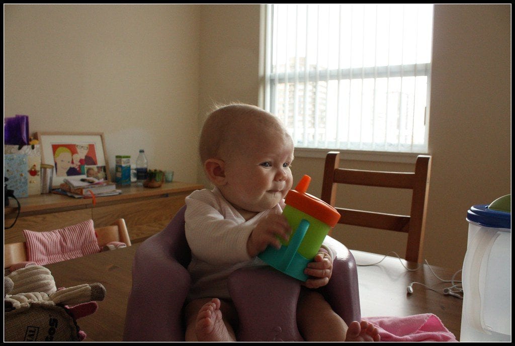 Comfort Your Kid Weaning can be a challenge, as even when you're slowly trying to replace feedings, the baby may feel uncomfortable. Play some soft music, give them a toy, or cuddle them as you are feeding.