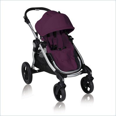 This B-Ready Stroller by Britax has 4 wheels and can be converted to travel system