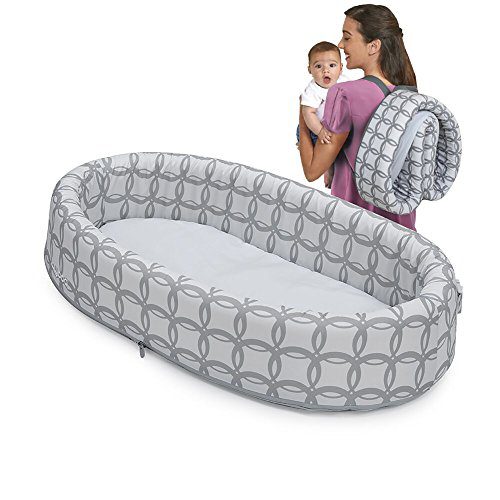 A washable gray color best baby co-sleeper