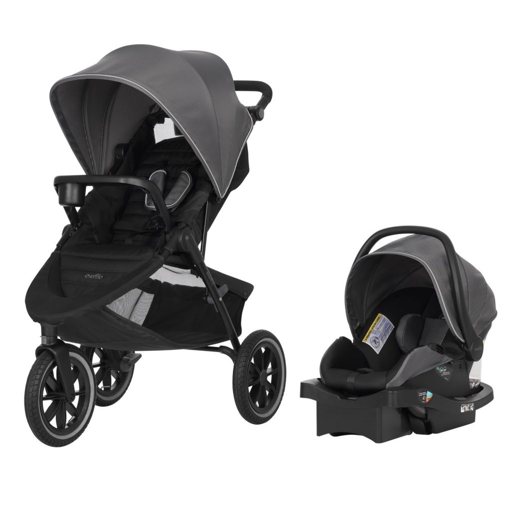 Evenflo Folio3 & Jog Travel System is also a good stroller just like the Nuna IVVI - Nuna