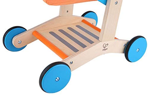 push cart for a baby - It is made of high quality wood and non-toxic, child friendly finishes.