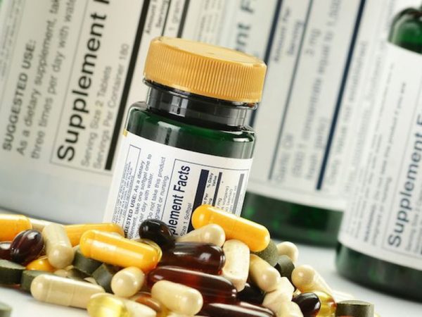 USA made hair tonic Vitamins with supplement facts