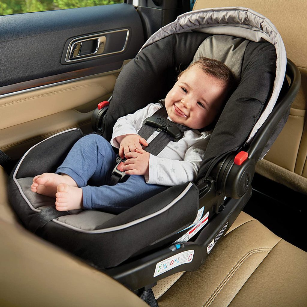 This car seat offers 4 recline position