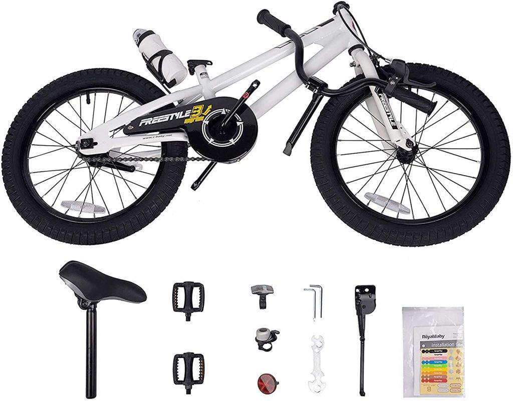 BMX Race Bike: The bmx race bike features an ergonomic seat