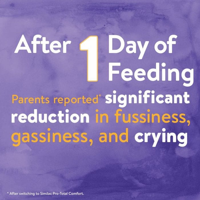 Similac Total Comfort Infant Formula Powder For Immune Support Family