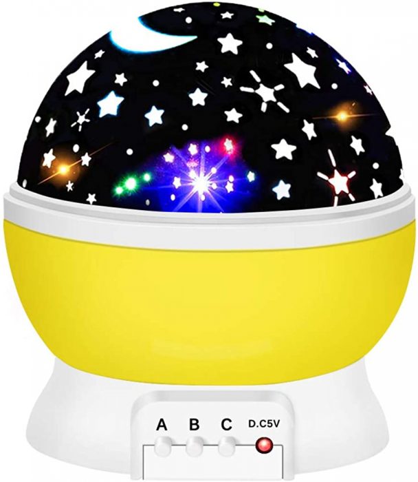 ATOPDREAM Amusing Moon Star Projector Light