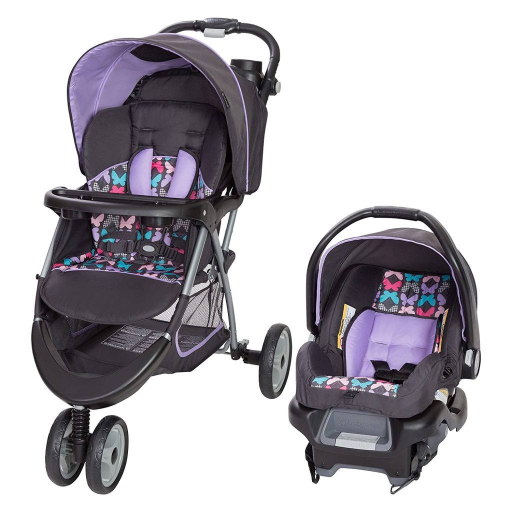 colorful strollers