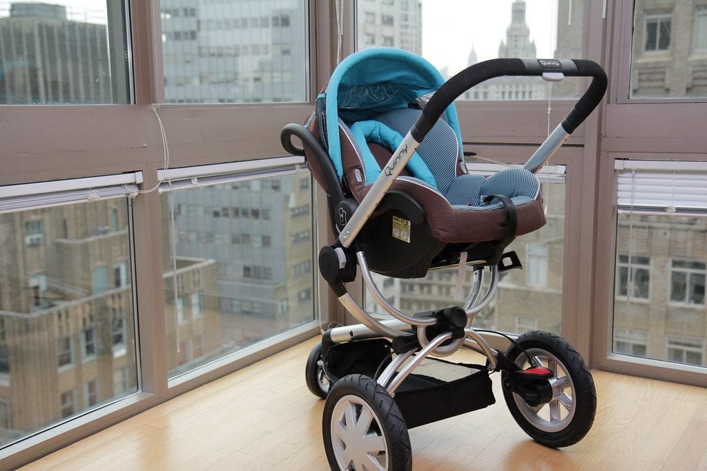 Maxi Cosi - This travel set has a light car seat and a stroller. You can use the car seat and and then transfer it.