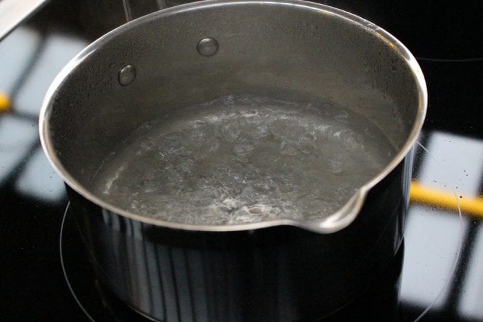 Baby Brezza hits up water so no need to pour hot water.