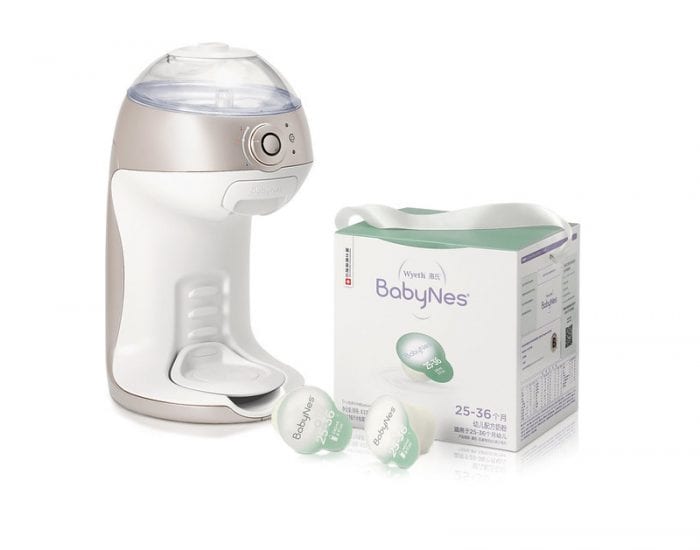 Gerber BabyNes formula machine