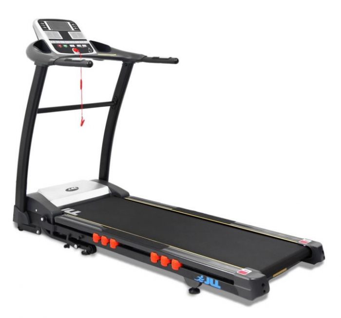 Compact treadmill with digital lcd screen.