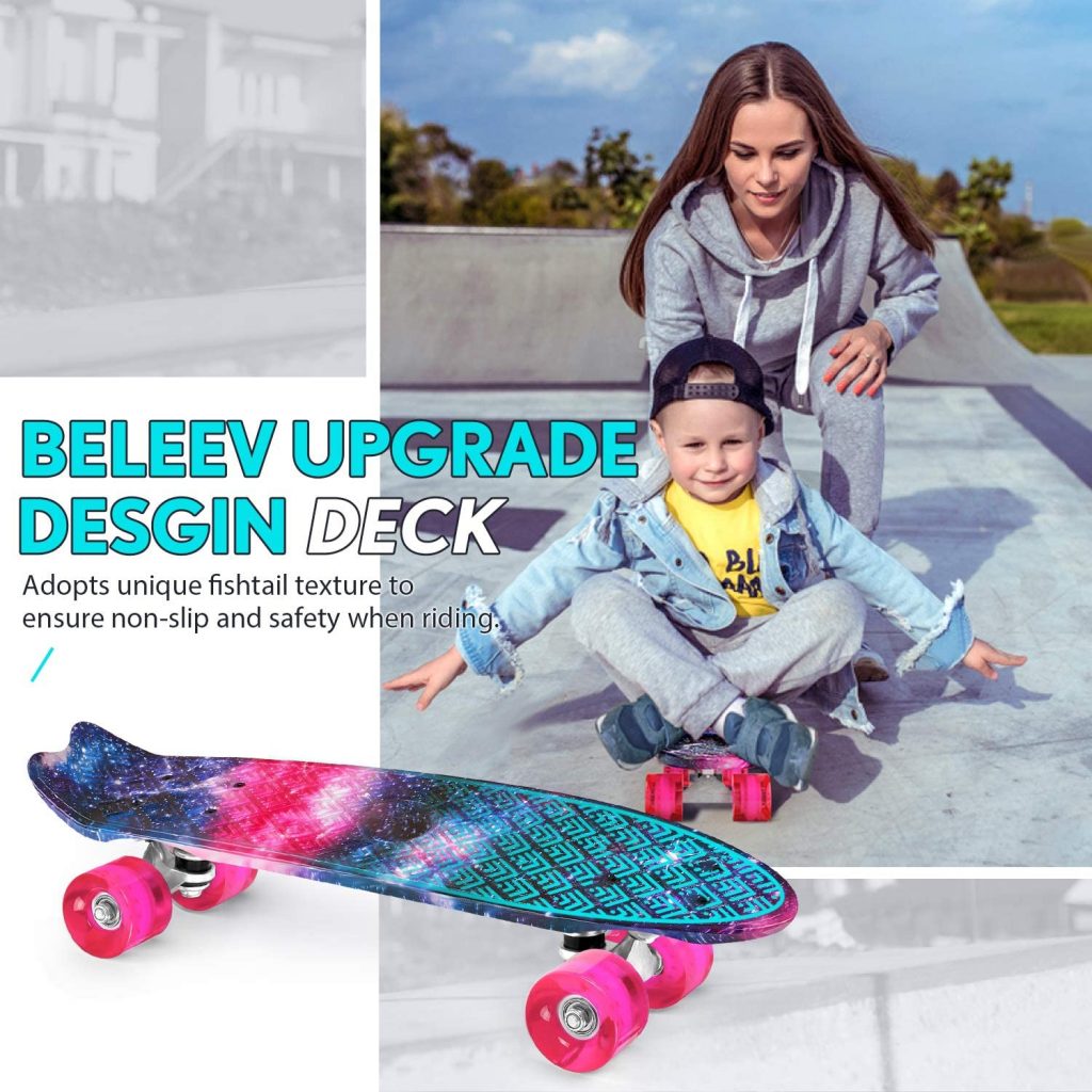 If you plan to get your rollerskates for kids as presents, weigh kids' rollerskates options before you make rollerskates decision. We made rollerskates list for the highly-rated mini skateboard for kids from Amazon. 