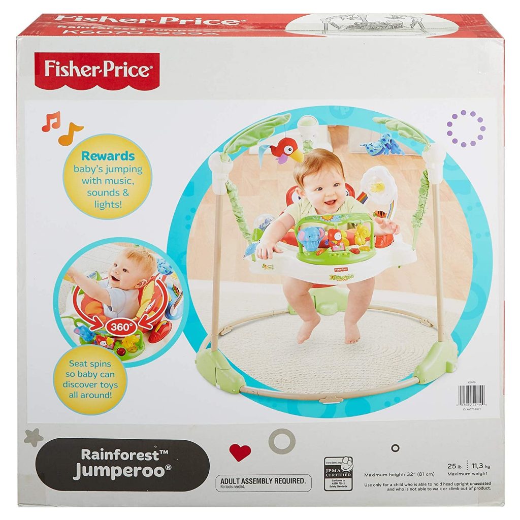 what age can you put baby in jumperoo