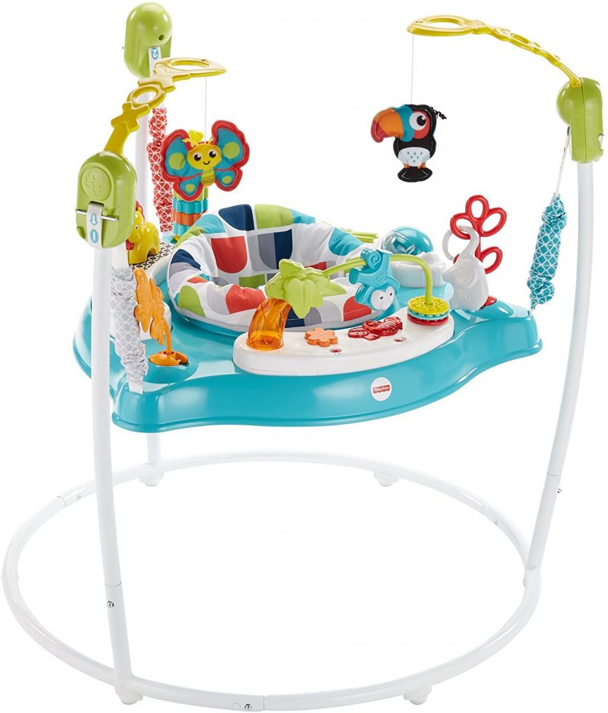 what age do babies use jumperoo