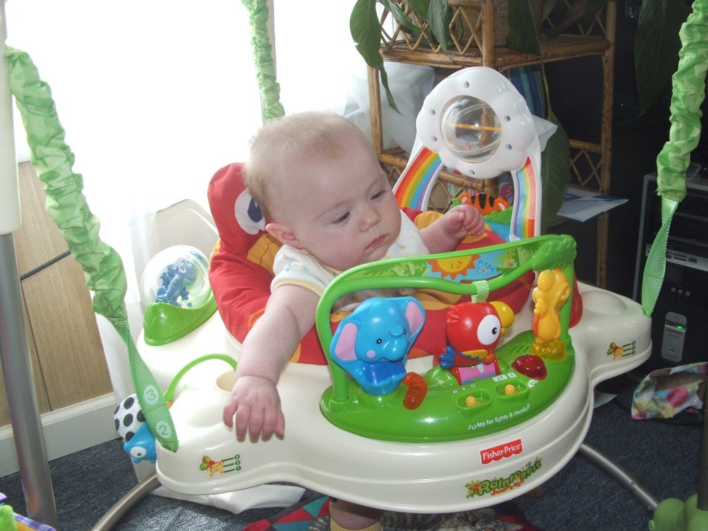 jumperoo suitable from 4 months