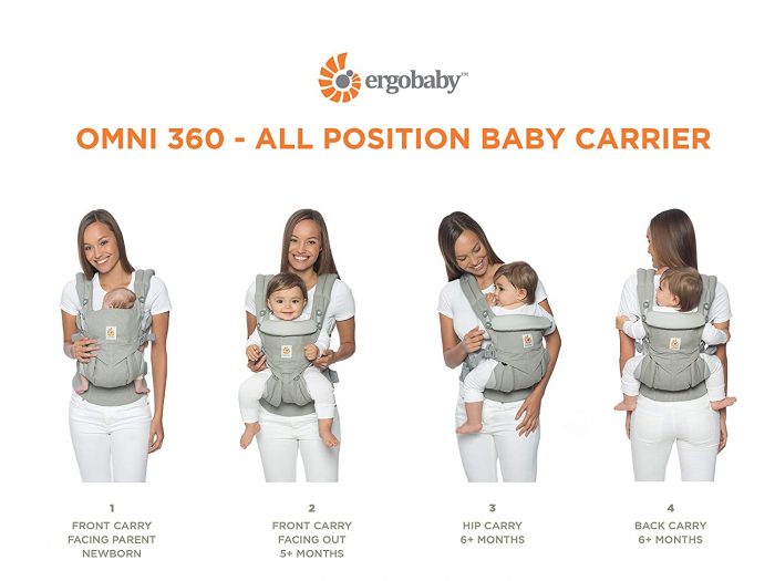 ergobaby original side carry