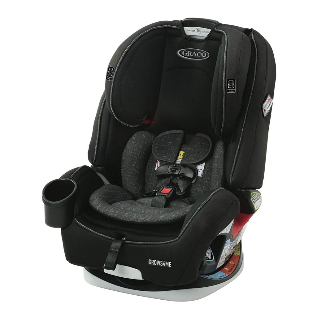 Graco Grows4Me 4 in 1 Convertible Car Seat made with premium quality materials.