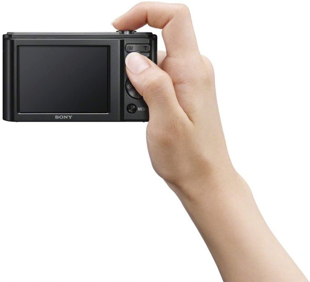 black sony camera