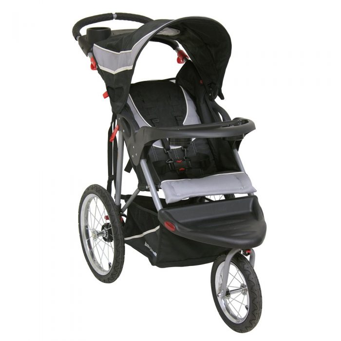 Baby Trend Expedition Jogger big strollers for kids weigh 25.5 lbs. If you are buying one for your big child, make sure to check the weight requirements first.