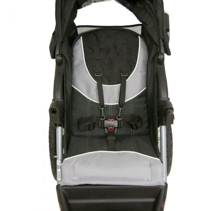 Baby Trend Expedition Jogger Stroller for big kids has an easy compact fold feature, convenient for easy storage and travel.