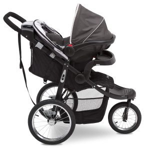 The Deluxe Patriot strollers is compatible with most car seats if you need to convert it to a travel system. If you are an on-the-go parent, these strollers are ones of the best to stroller to consider for large children.