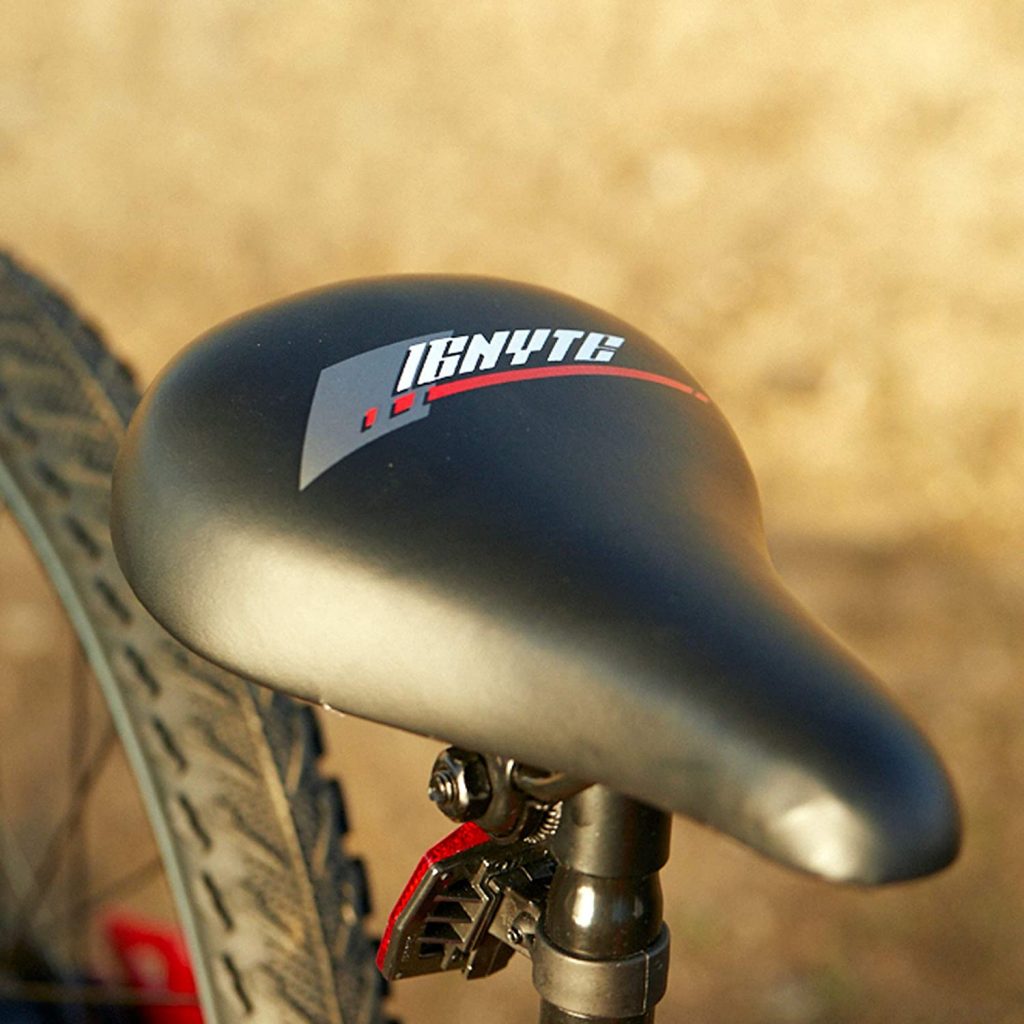 The Huffy 20 inch bikes have a very bright Crimson Red Finish which adds extra appeal to its look.