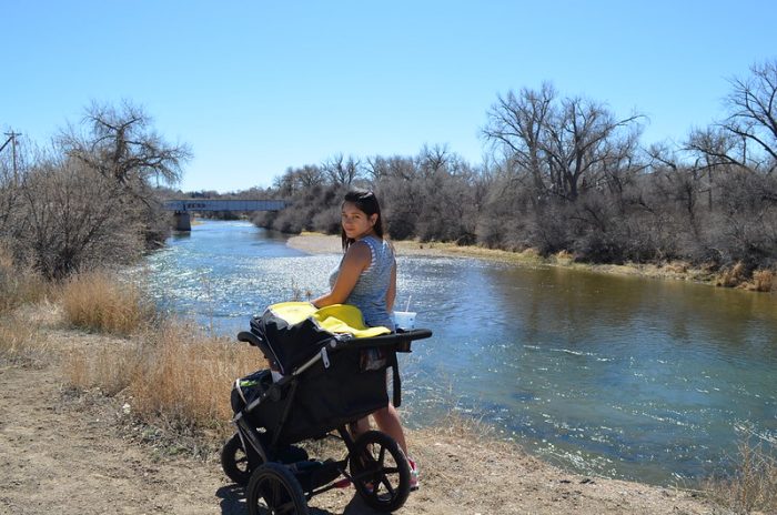 Urbini Stroller - Choice of Most Mothers for their baby. Check out more about the Urbini stroller here. Mother using an urbini stroller for her baby.
