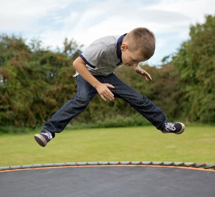 Boy having fun!