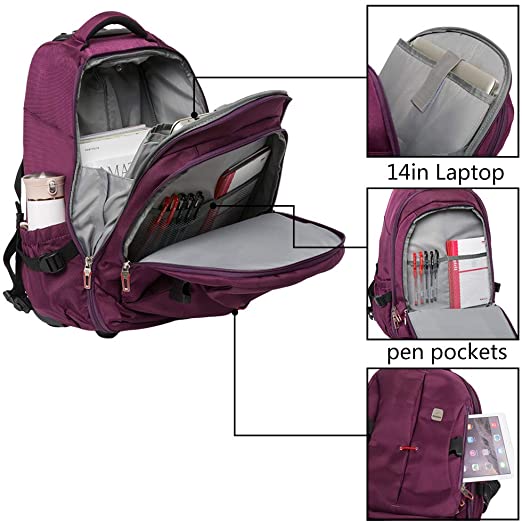 rolling backpacks for nursing students