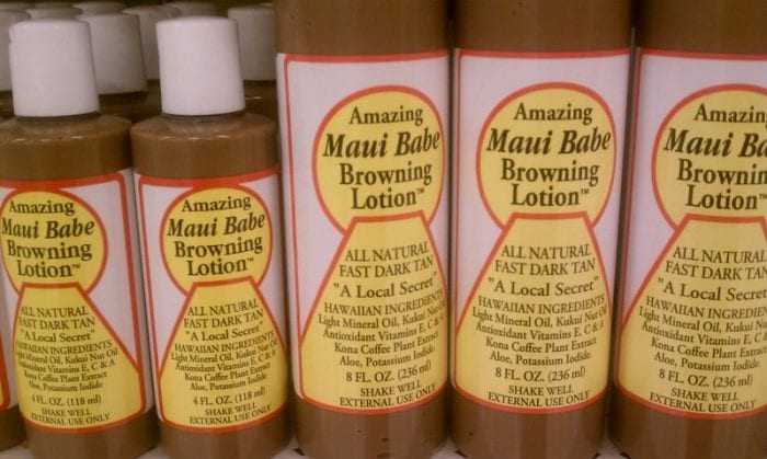 Maui babe tanning lotion - the best tanning lotion for outdoor use - women's tanning moisturizer