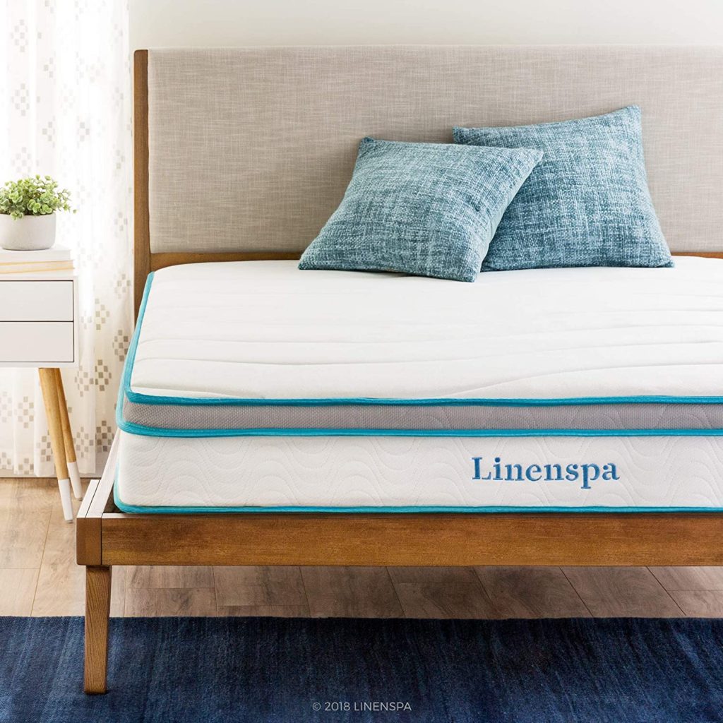 The Linenspa 8 Inch Memory Foam and Innerspring Hybrid mattress is a popular mattress option that combines the support of innerspring coils with the comfort of memory foam. The best twin mattress.