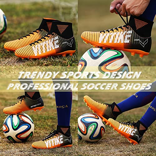 difference in soccer and football cleats