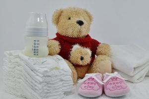 best overnight diapers, bottle, pair of shoes