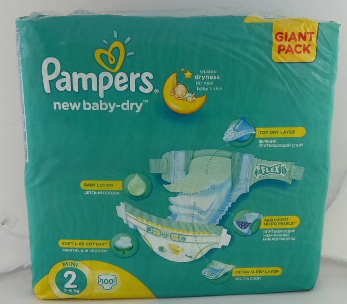 Pampers New Baby Dry in giant pack. Find out if this is better than Pampers Swaddlers and Cruisers.