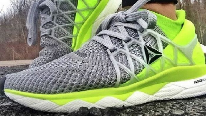 Running shoes: features comfort because it's made of rubber and mesh. Running shoes are one of the best shoes that offer comfort. This could be the good for works working in a warehouse.