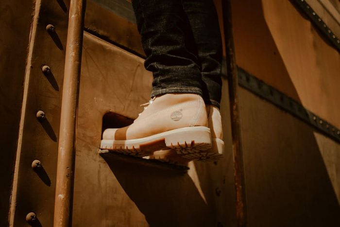 Timberland boots or Warehouse Shoes: A top brand of warehouse shoes that offer comfort and durability with good quality.