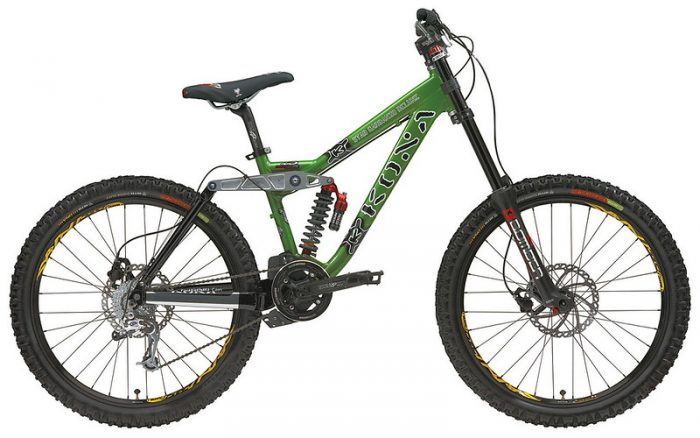 Green bike: A bike for commuters with green and black color combination.