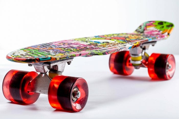 Mini penny board for kids with great design pattern