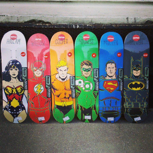 skateboard with different awesome designs