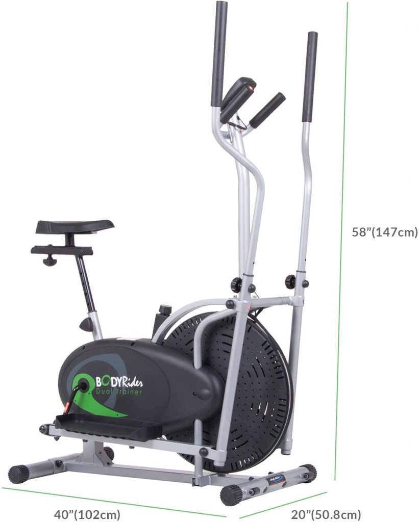 The best elliptical under $300. Body Rider BRD2000-Trainer and Exercise Bike. 