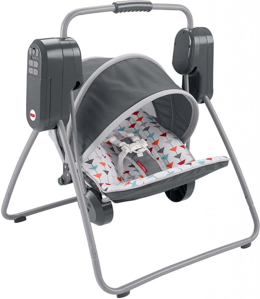 Fisher-Price OnTheGo Baby Swing- one of the best brand to consider