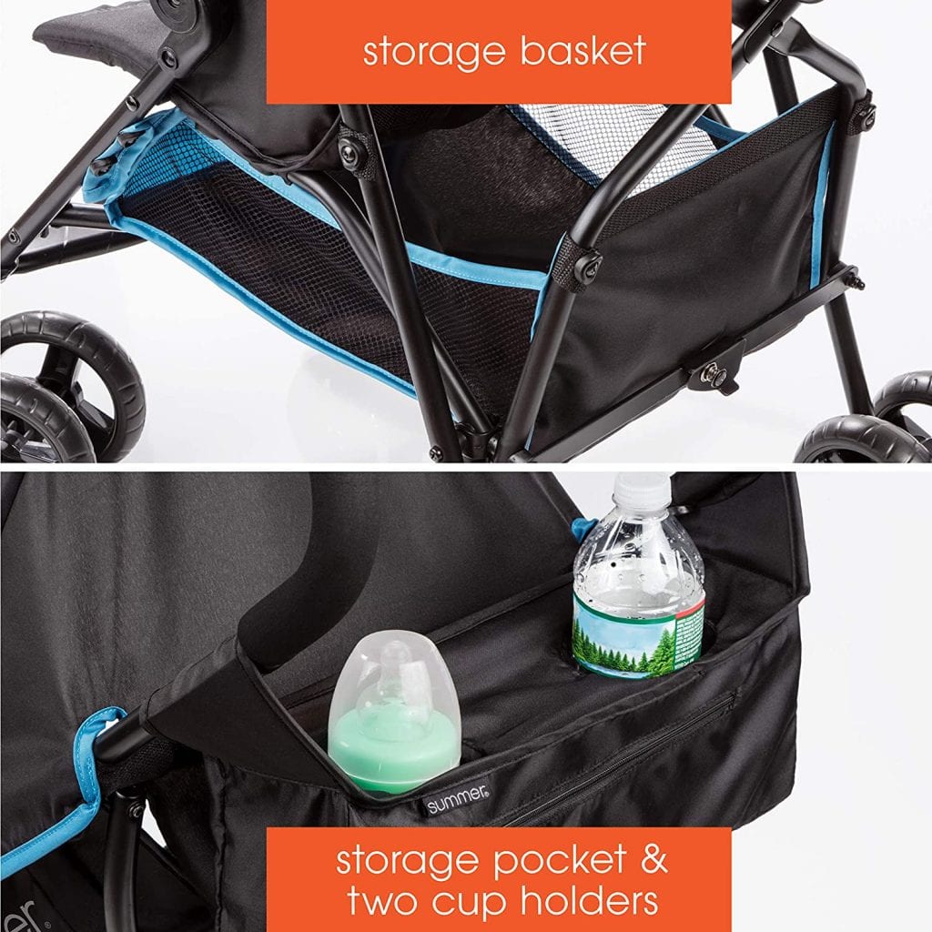 The 3Dmini kid stroller features the best multi-position recline system, compact folding and extra storage to carry all your baby essentials in just one go.